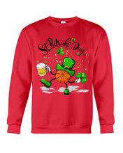 Load image into Gallery viewer, Basketball Saint Patrick's Day Gift For Basketball Lovers Sweatshirt
