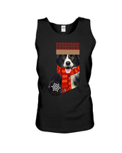 Load image into Gallery viewer, Santa Border Collie In Stock Gift For Dog Lovers Unisex Tank Top
