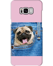 Load image into Gallery viewer, baby Pug In Denim Pocket Gift For Dog Lovers Phone case
