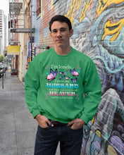 Load image into Gallery viewer, I'm Lonely I Miss My Husband Butterfly Gift For Lover Sweatshirt
