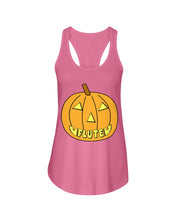 Load image into Gallery viewer, Vintage Funny Flute Pumkin Gift For Flute Lovers Ladies Flowy Tank
