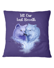 Load image into Gallery viewer, Custom Name Deers Gift For Boyfriend Till Our Last Breath Pillow Cover
