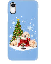 Load image into Gallery viewer, Funny Golden Retrievers Sleep In Red Boots Gift For Dog Lovers Phone case
