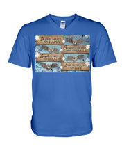 Load image into Gallery viewer, Do What Makes You Happy With Bats Gift For Girls Guys V-Neck
