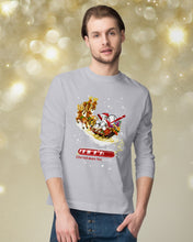 Load image into Gallery viewer, Baseball Xmas Sleigh Loading Gift For Baseball Lovers Unisex Long Sleeve
