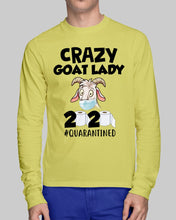 Load image into Gallery viewer, Crazy Goat Lady 2020 Quarantined Gift For Goat Lovers Unisex Long Sleeve
