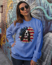 Load image into Gallery viewer, English Cocker Spaniel US Sunflower Gift For Dog Lovers Sweatshirt
