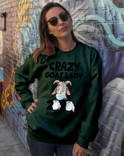 Load image into Gallery viewer, Crazy Goat Lady 2020 Quarantined Gift For Goat Lovers Sweatshirt
