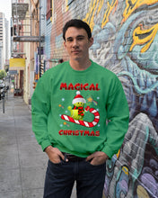 Load image into Gallery viewer, Tennis Players Magical Christmas Snowman Gift For Women Sweatshirt
