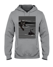 Load image into Gallery viewer, Cats In Your Horizontal Stripes Pocket Trending Gift For Cats Lovers Hoodie
