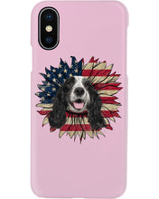 Load image into Gallery viewer, English Cocker Spaniel US Sunflower Gift For Dog Lovers Phone case
