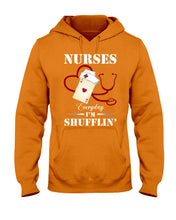 Load image into Gallery viewer, Nurses Everyday I’m Shufflin’ Custom Design Gift For Nurse Hoodie

