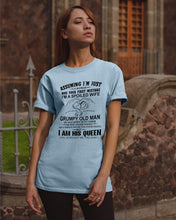 Load image into Gallery viewer, A Spoiled Wife Of An October Grumpy Old Man Birthday Meaningful Gift Guys Tee
