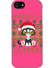 Load image into Gallery viewer, Merry Catmas Cute Funny Gifts Phone case
