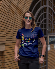 Load image into Gallery viewer, Librarian Live Love Read Special Custom Design Ladies Tee
