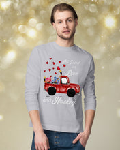 Load image into Gallery viewer, All I Need Are Love And Hockey Gift For Hockey Players Unisex Long Sleeve
