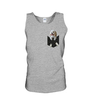 Load image into Gallery viewer, Cockapoo In Your Front Pocket - Cockapoo Lovers Gift Unisex Tank Top
