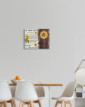Load image into Gallery viewer, Be A Sunflower Custom Name Gift For Daughter Matte Canvas
