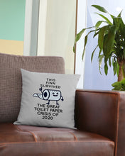 Load image into Gallery viewer, This Finn Survived The Great Toilet Paper Crisis Of 2020 Pillow Cover
