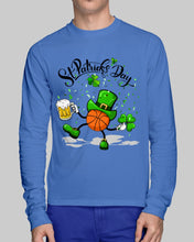Load image into Gallery viewer, Basketball Saint Patrick's Day Gift For Basketball Lovers Unisex Long Sleeve
