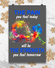 Load image into Gallery viewer, The Pain You Feel Today Will Be The Strength Gift For Women Vertical Poster
