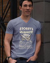 Load image into Gallery viewer, I'm Already Taken By A Sexy Crazy Woman Custom Design Guys V-Neck
