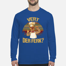 Load image into Gallery viewer, Vert Der Ferk Retro Vintage Gift For Cook Lovers Unisex Long Sleeve
