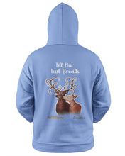 Load image into Gallery viewer, Custom Name Deers Gift For Boyfriend Till Our Last Breath Hoodie
