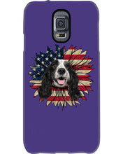Load image into Gallery viewer, English Cocker Spaniel US Sunflower Gift For Dog Lovers Phone case

