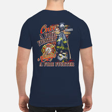 Load image into Gallery viewer, Once A Firefighter   Always A Firefighter   Special Custom Design Guys V-Neck
