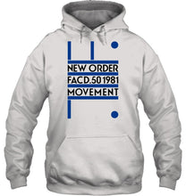 Load image into Gallery viewer, New Order Facd 501981 Movement Simple Unique Custom Design Hoodie
