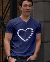 Load image into Gallery viewer, Custom Phone Case I Love My Trucker Best Gift For Trucker Guys V-Neck
