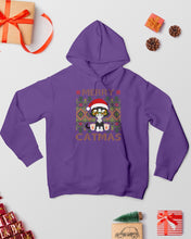 Load image into Gallery viewer, Merry Catmas Cute Funny Gifts Hoodie
