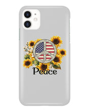 Load image into Gallery viewer, Peace Sign Sunflower Birthday Gift For Girls Phone case
