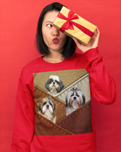 Load image into Gallery viewer, Three Cute Shih Tzu In Bag Gift For Dog Lovers Sweatshirt
