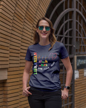 Load image into Gallery viewer, Librarian Live Love Read Special Custom Design Ladies Tee
