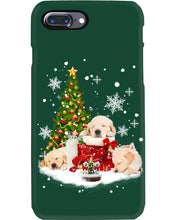 Load image into Gallery viewer, Funny Golden Retrievers Sleep In Red Boots Gift For Dog Lovers Phone case
