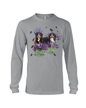 Load image into Gallery viewer, Bernese Mountain Dog  Unique Custom Design For Dog Lovers Unisex Long Sleeve
