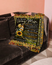 Load image into Gallery viewer, Daughter Gift For Loving Mom I'll Always Be Your Little Girl Fleece Blanket
