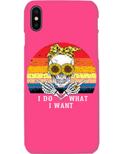 Load image into Gallery viewer, I Do What I Want Skull Sunflower Special Custom Design Phone case
