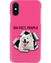 Load image into Gallery viewer, Six Feet People Alaska Husky  Unique Custom Design For Dog Lovers Phone case
