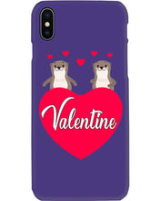 Load image into Gallery viewer, Couple Otter Valentine's Day Gift For Otter Lovers Phone case
