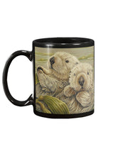 Load image into Gallery viewer, Otter Couple Art Painted Gift For Otter Lovers Mug
