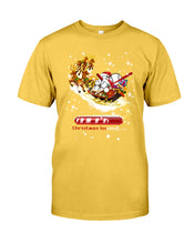Load image into Gallery viewer, Baseball Xmas Sleigh Loading Gift For Baseball Lovers Guys Tee
