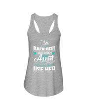 Load image into Gallery viewer, Back Off I Have A Crazy Aunt And I'm Not Afraid To Use Her Ladies Flowy Tank
