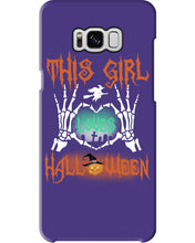 Load image into Gallery viewer, This Girl Loves Halloween Gift For Girls Phone case
