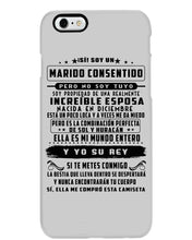 Load image into Gallery viewer, Increible Esposa Nacida En Diciembre Birthday Meaningful Gift Phone case
