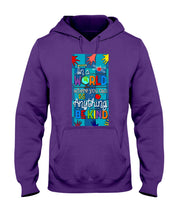 Load image into Gallery viewer, Lovely Phone Case In A World Where You Can Be Anything Be Kind Hoodie
