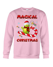 Load image into Gallery viewer, Tennis Players Magical Christmas Snowman Gift For Women Sweatshirt
