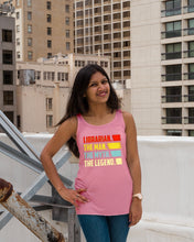 Load image into Gallery viewer, Vintage Funny Librarian The Man The Myth The Legend Gift For Friends Ladies Flowy Tank
